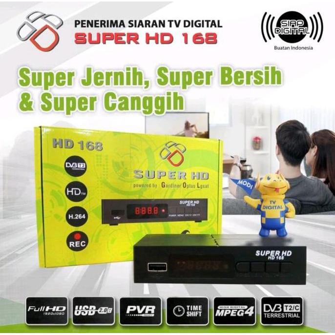 Set Top box tv digital freebox DVB T2 Full HD- STB FreeBOX READY STOCK