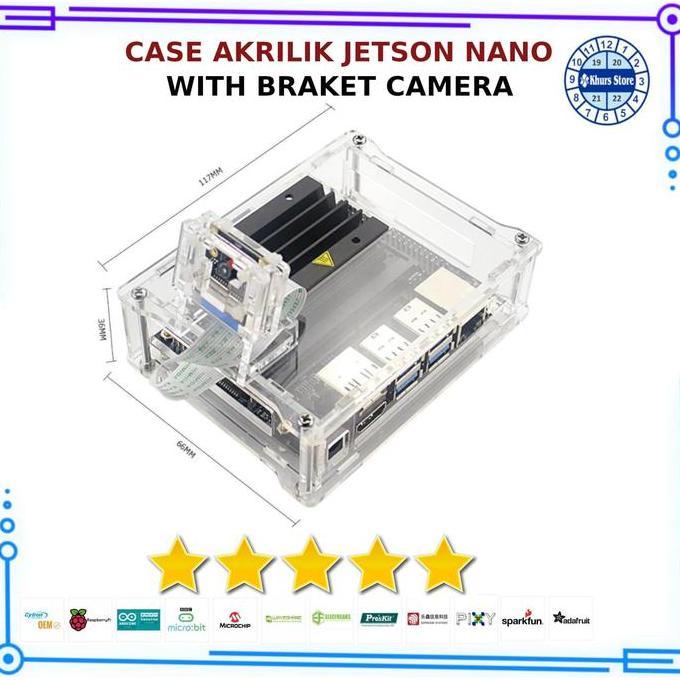 NVIDIA JETSON NANO - CASE AKRILIK WE27
