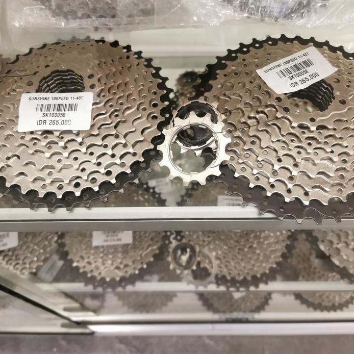 sprocket sunshine Taiwan 10speed 11 23t ke 11 50t murah