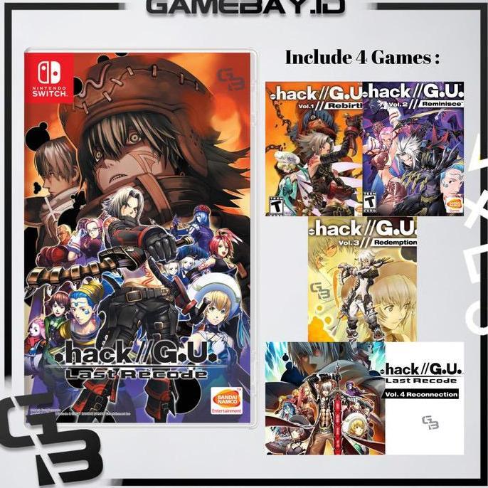 Nintendo Switch .hack//G.U. Last Recode / Hack GU last recode
