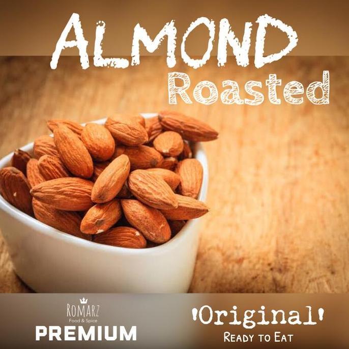 Almond Roasted 1Kg Kacang Almond Panggang Kacang Almond Oven 1Kg