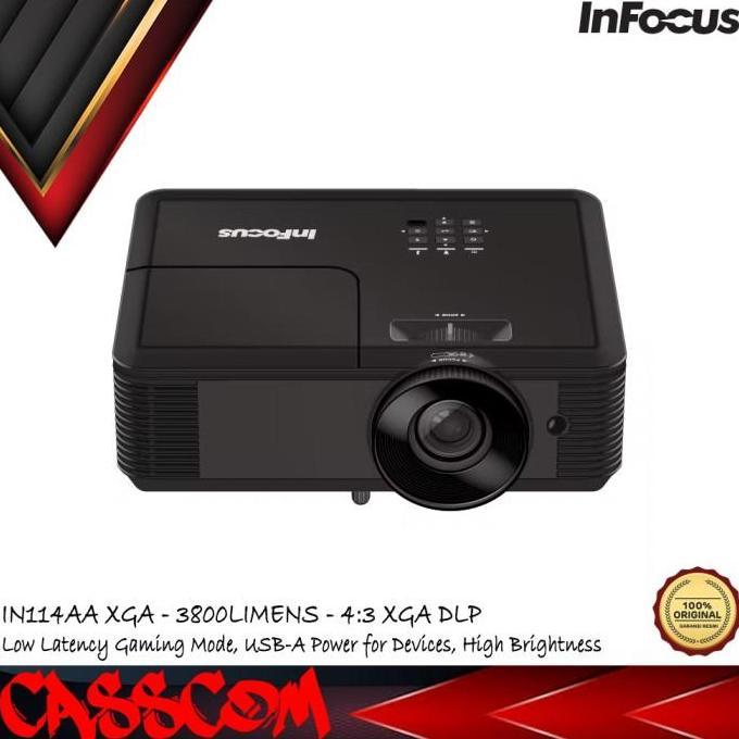 Proyektor Infocus In114Aa Xga 3800 Lumens Dlp