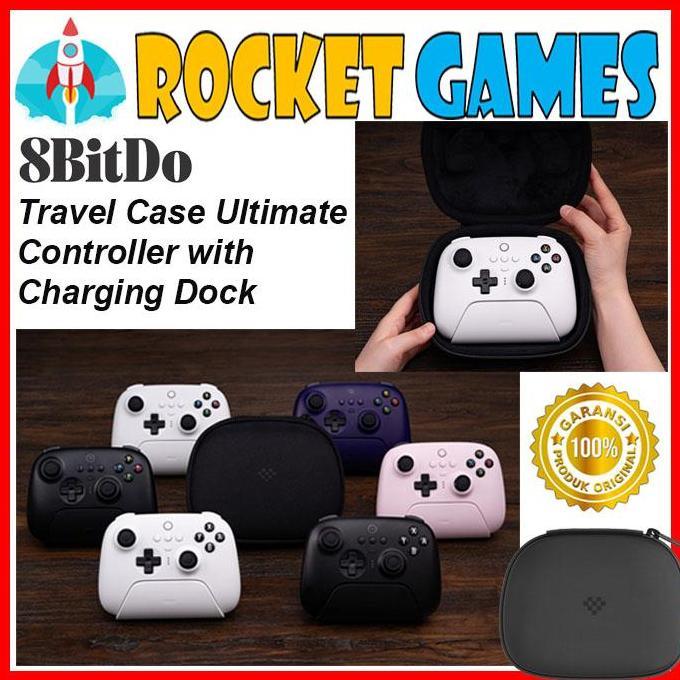 8Bitdo Travel Case Ultimate Controller with Charging Dock