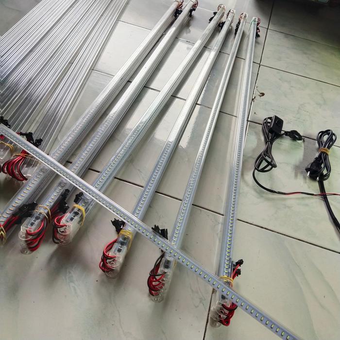 lampu murah hard strip 100 cm aquarium dan etalase lampu saja