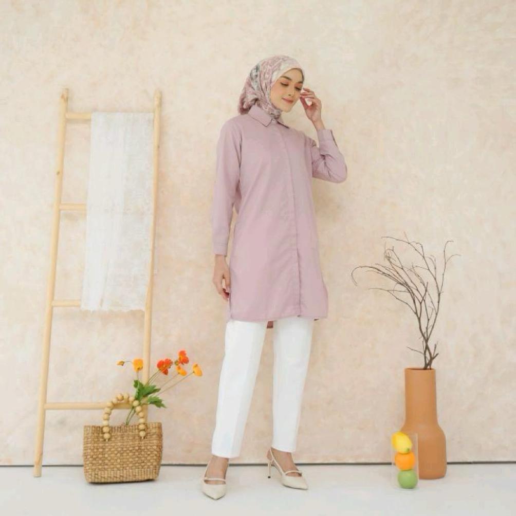 favorit tunik toyobo import || tunik toyobo wanita lengan panjang