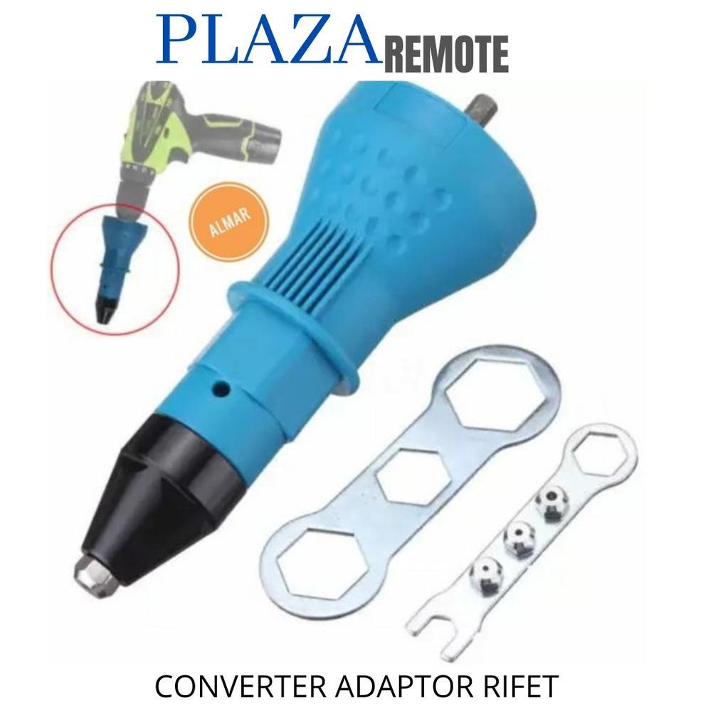 ADAPTER CONVERTER BOR RIVET RIFET SAMBUNGAN PAKU RIFET