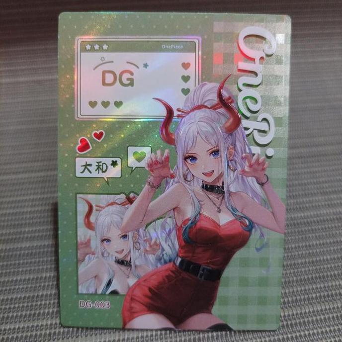 One piece trading card yamato DG 003 (thick card)