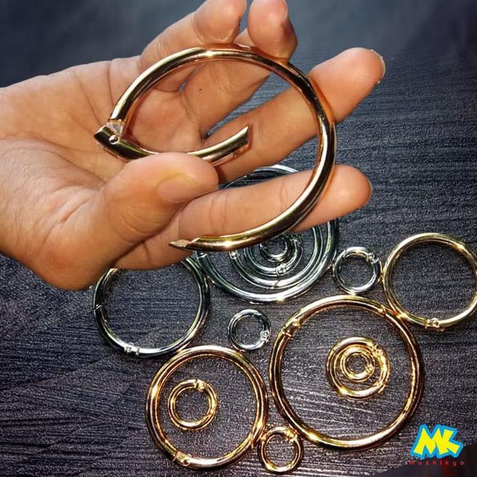 Carabiner Bulat banyak ukuran