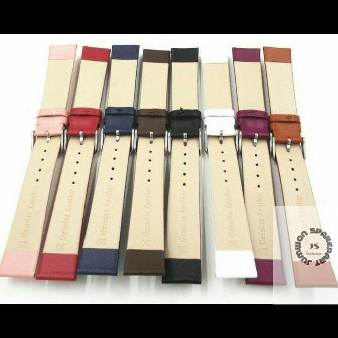 Tali Jam Kulit Stitchless Strap 16mm 18 mm 20mm