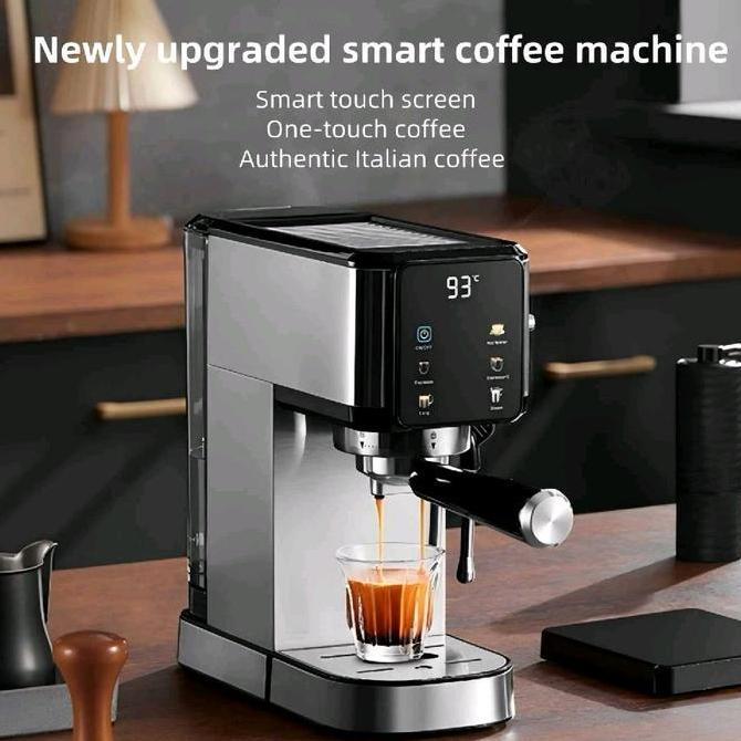 Terlaris Mesin Kopi Espresso  Coffee Maker 20 Bar Low Watt Dengan Frothing Susu