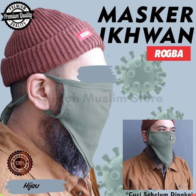 Rosal Masker Kaos - Masker Bahan Kaos - Warna Random