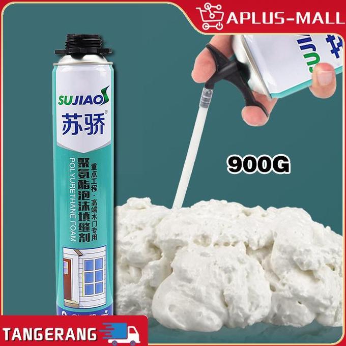 900g Foam PU Foam Sealant Spray Polyurethane Foam Anti Bocor PU Foam Spray Multi Purpose