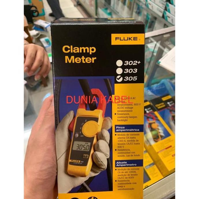 Original.. Digital Clamp Meter / Tang Ampere Fluke 305 Ori