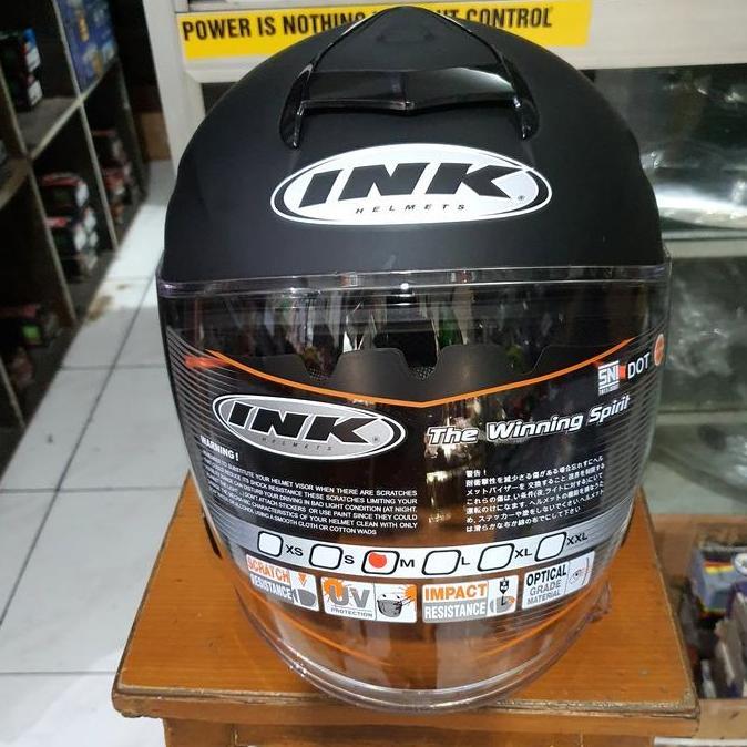 helm ink dynamik hitam dof