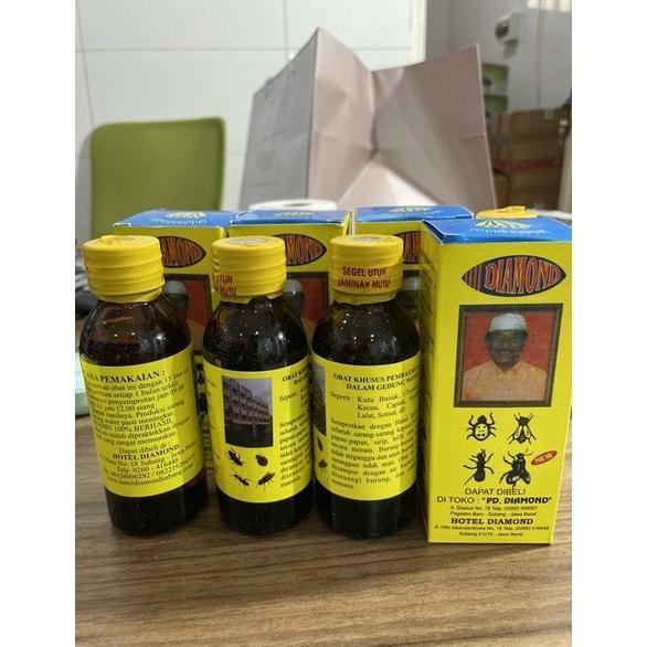 NEW Diamond Botol Original Botol kaca / Obat Diamond Pemanggil Walet / Obat Walet / Parfum Diamond W