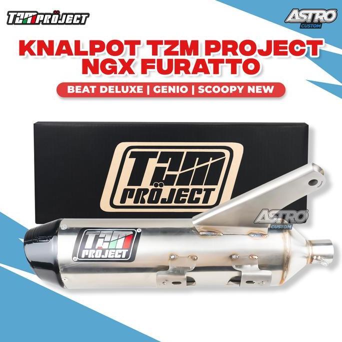 TZM Knalpot NGX Furatto Beat Deluxe Genio Beat Street Scoopy Prestige Silincer