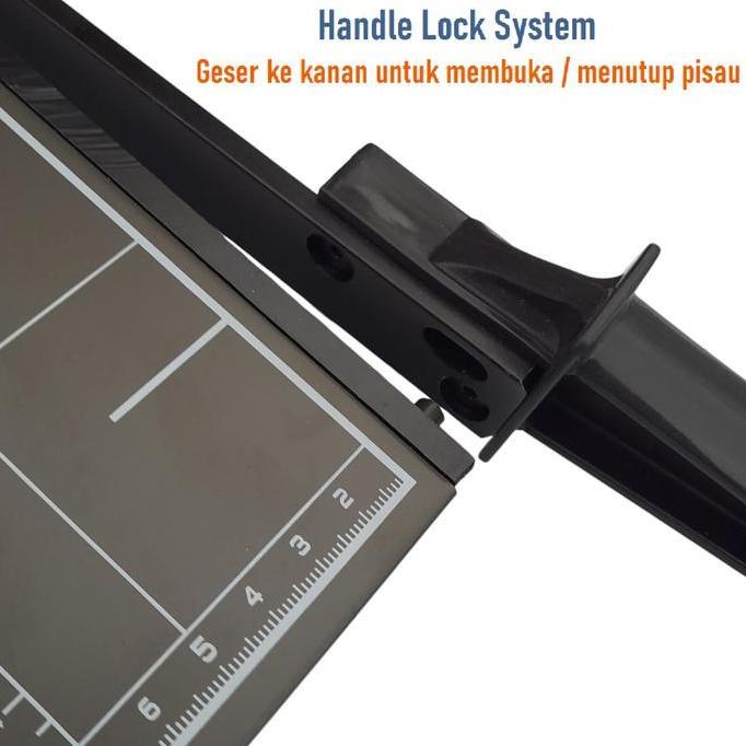 Korta- Alat Pemotong Kertas A3 / Alat Potong Kertas / Paper Cutter A3 Gin