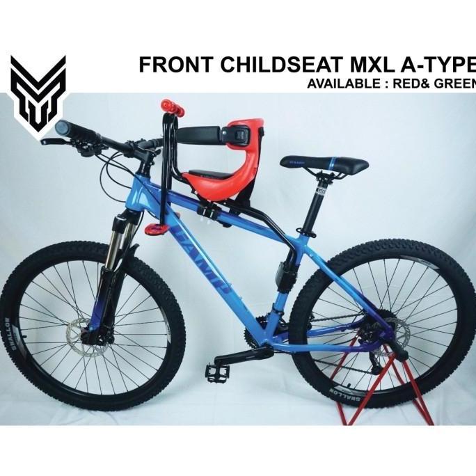 BONCENGAN ANAK DEPAN SEPEDA | FRONT CHILDSEAT MXL READY STOCK