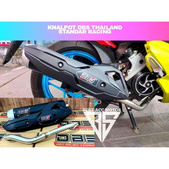 Knalpot dbs knalpot standar racing DBS THAILAND ORIGINAL KNALPOT DBS MATIC VARIO125 150 160 BEAT OLD
