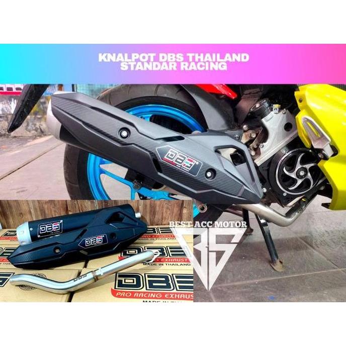 Knalpot dbs knalpot standar racing DBS THAILAND ORIGINAL KNALPOT DBS MATIC VARIO125 150 160 BEAT OLD