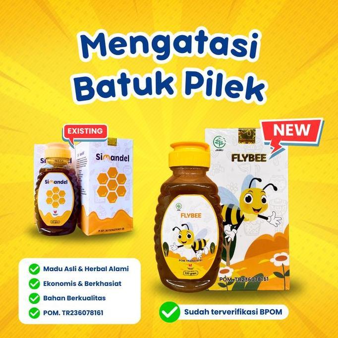 Youyou- Madu Flybee Untuk Batuk Pilek Simandel Kemasan Baru