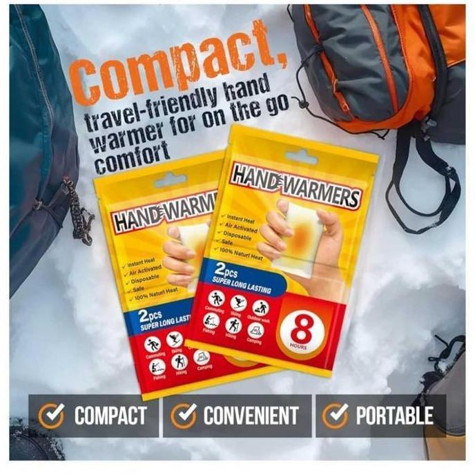 NEZGEFIG Hand Toe Foot Warmer Pad Penghangat Pemanas Telapak Tangan Kaki Tubuh Instant Sekali Pakai 
