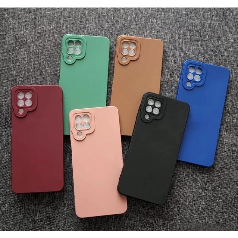 TERBARU Softcase pro camira type Hp Samsung A12/M12/A22 4G A225F /A22 5G  M32 Silicone Caseng softca