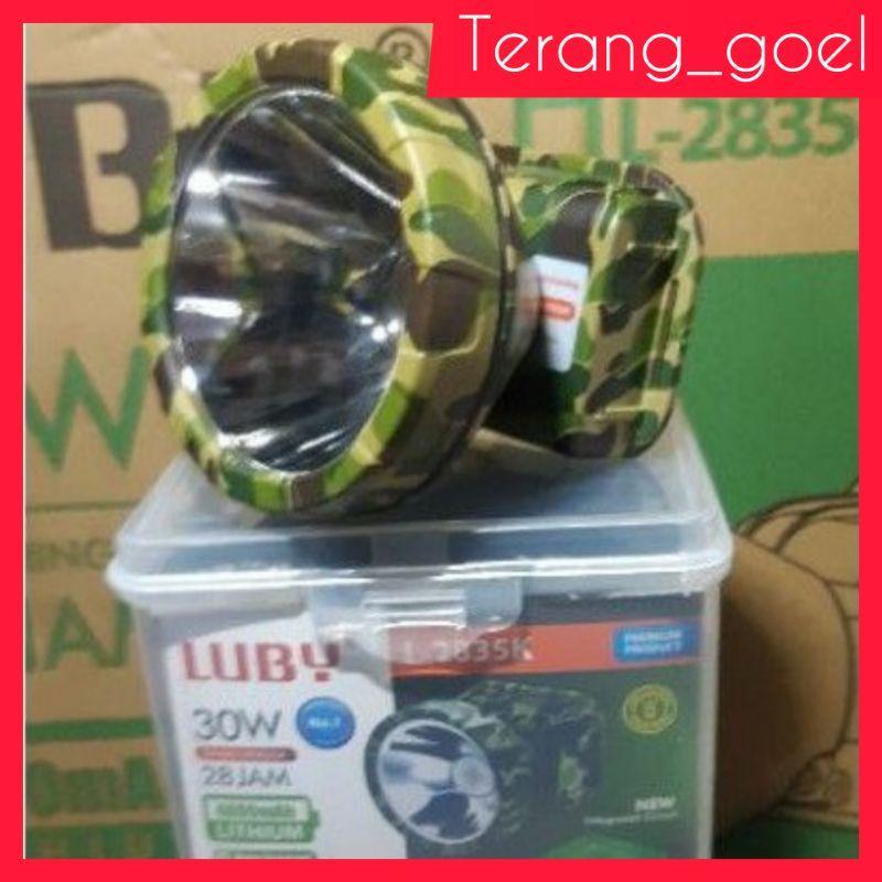 Senter Kepala Luby 30 Watt L 2835(K/L) / Luby Senter Kepala 30 Watt  Bonus Led Dc 3 Watt