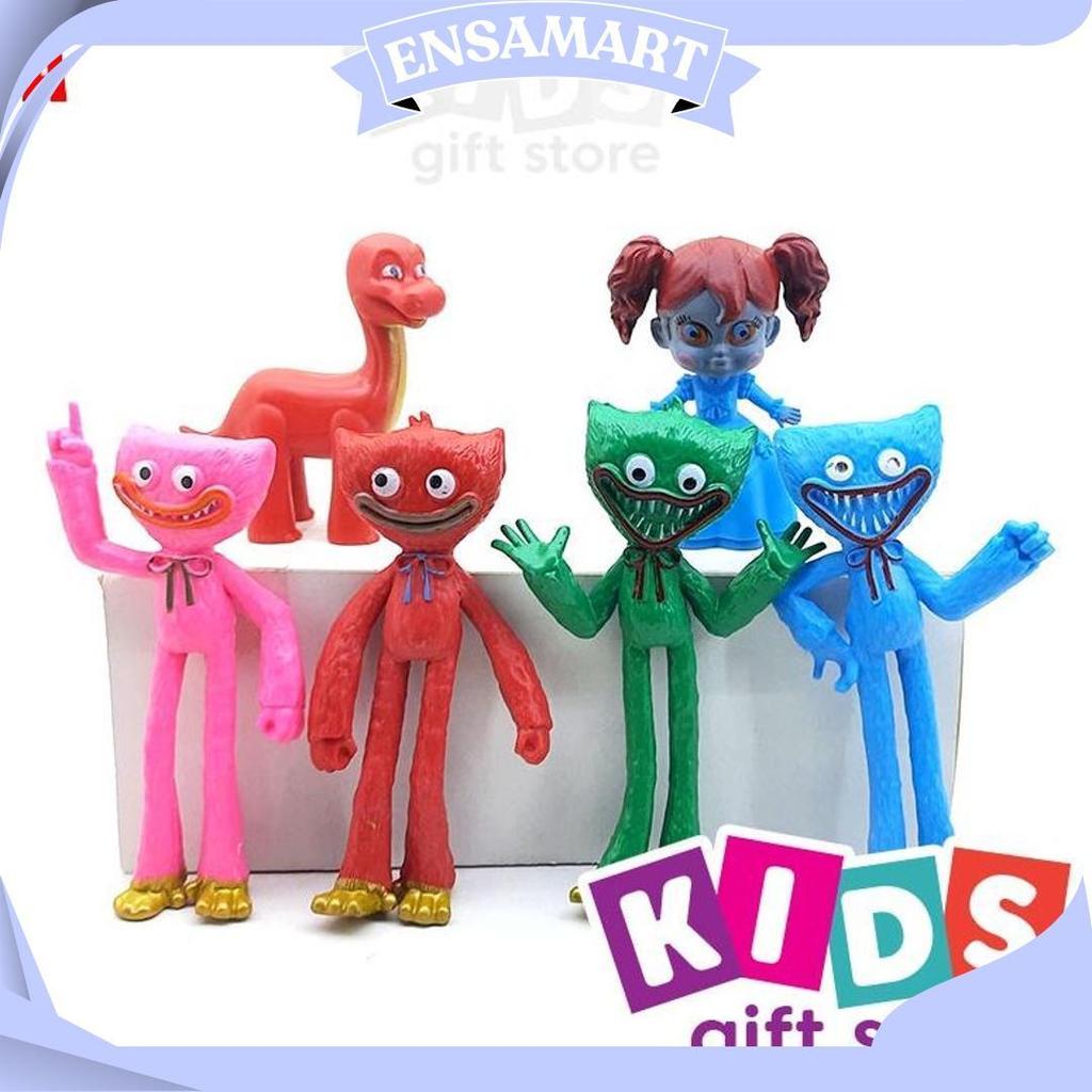 Huggy Wuggy Figure Set - Mainan Figur KGS Terlaris