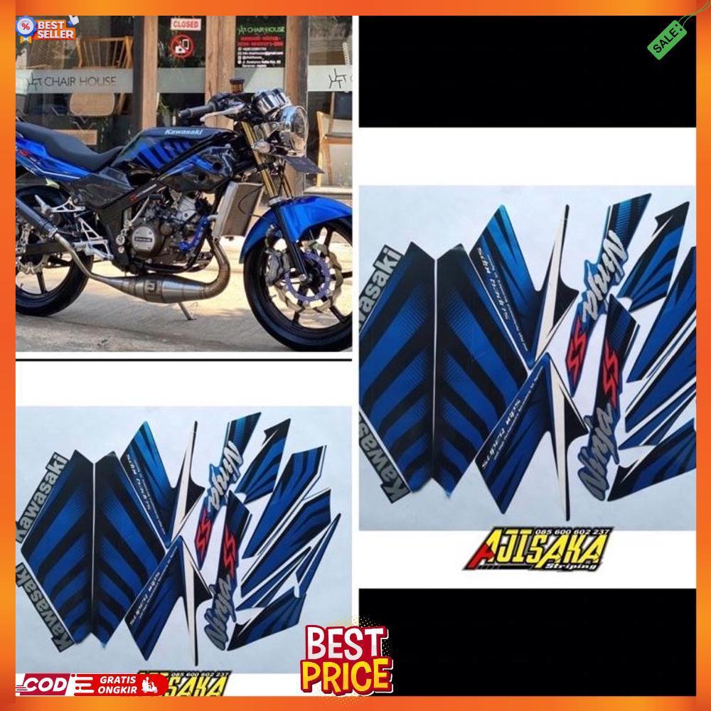 Stiker Ninja Ss 2013 Biru / Striping Ninja Ss 2013 Biru / Striping Stiker Lis Les Kawasaki Ninja Ss 