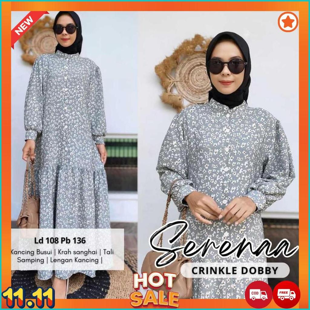 New Gamis Crinkle Motif / Gamis Crinkle Dobby / Gamis Crinkle Premium [G4]
