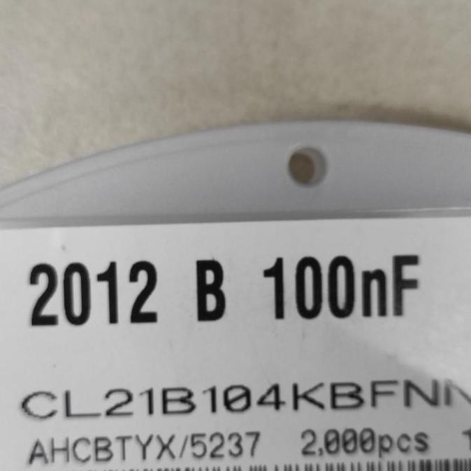 CAPASITOR 100NF 1202 SMD BL27