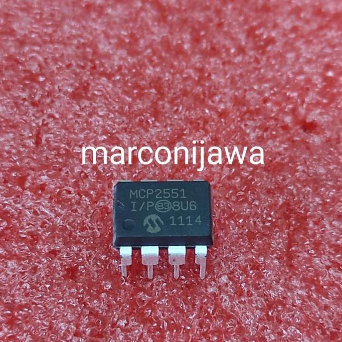MCP2551 1/P IC DIP8PIN MCP2551 1/P BL27