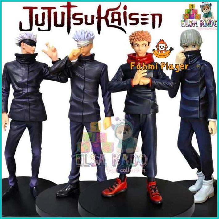 Action Figure Jujutsu Kaisen Gojo Satoru Yuji Itadori Toge Inumaki