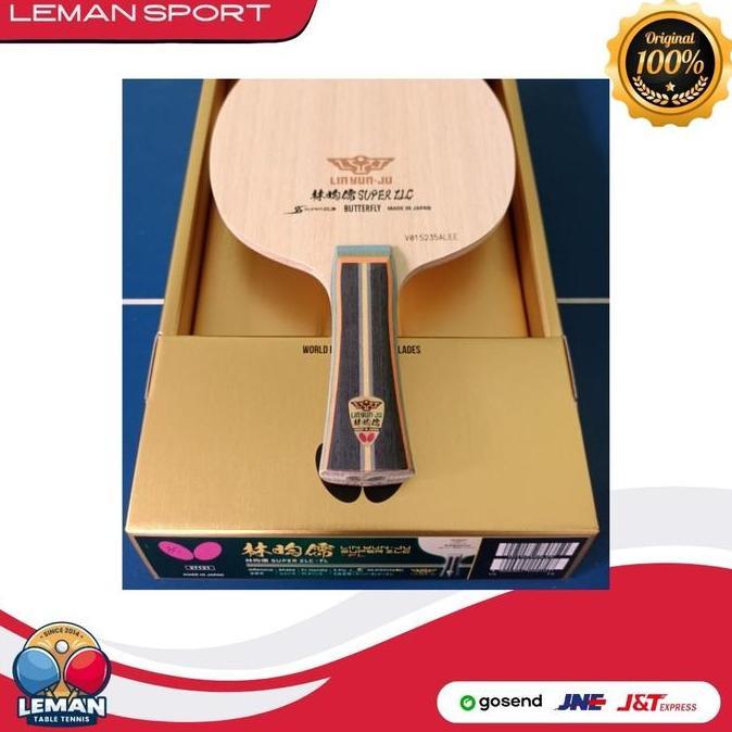 NEW Kayu Butterfly Li Yun Ju Super ZLC FL / Kayu Bet Pingpong / Tenis Meja