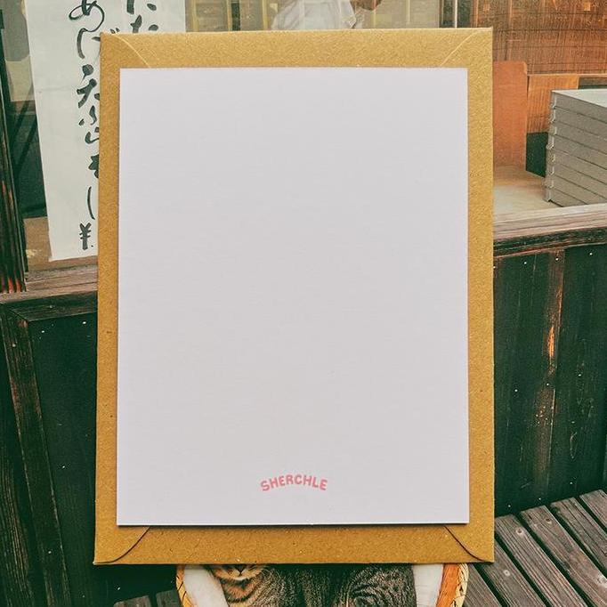 Accurate Picture of My Feelings for You - Mini Art Print / Greeting Card
