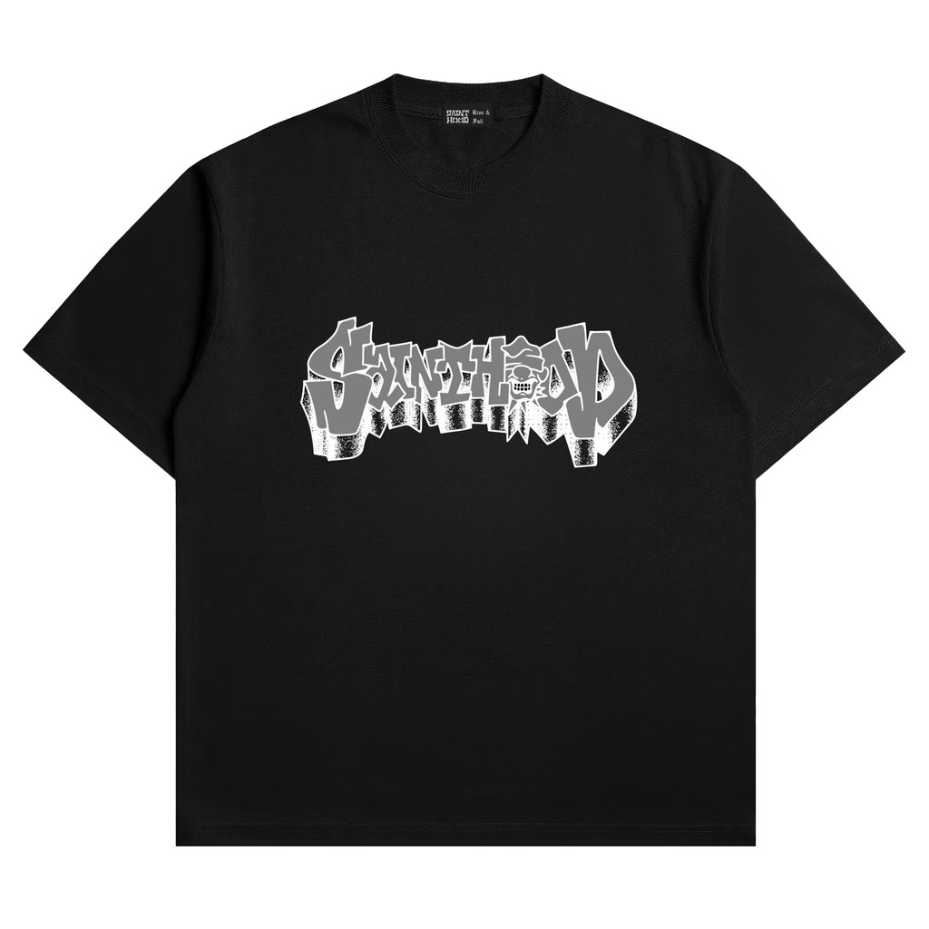 Tshirt Cotton Black - SAINTHOOD - Strictly