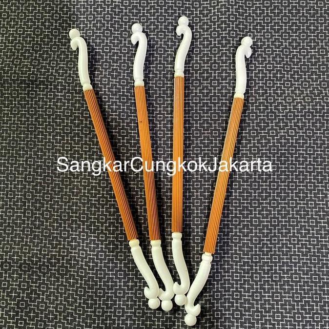 Tangkringan Plastik Sangkar Burung Kecil Cungkok