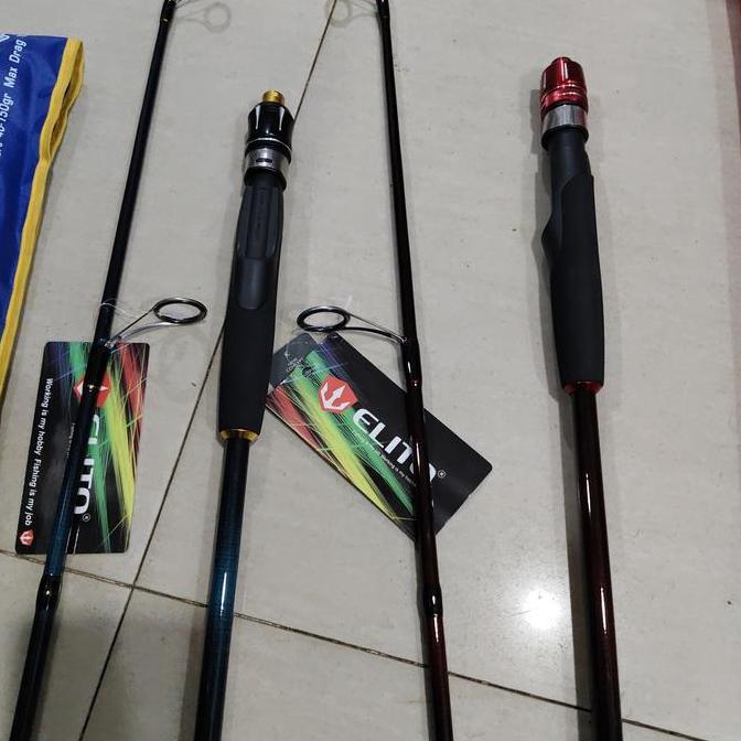 TERBARU - joran oancing elito jigging killer while atau ocean fighter 602 jigging solid