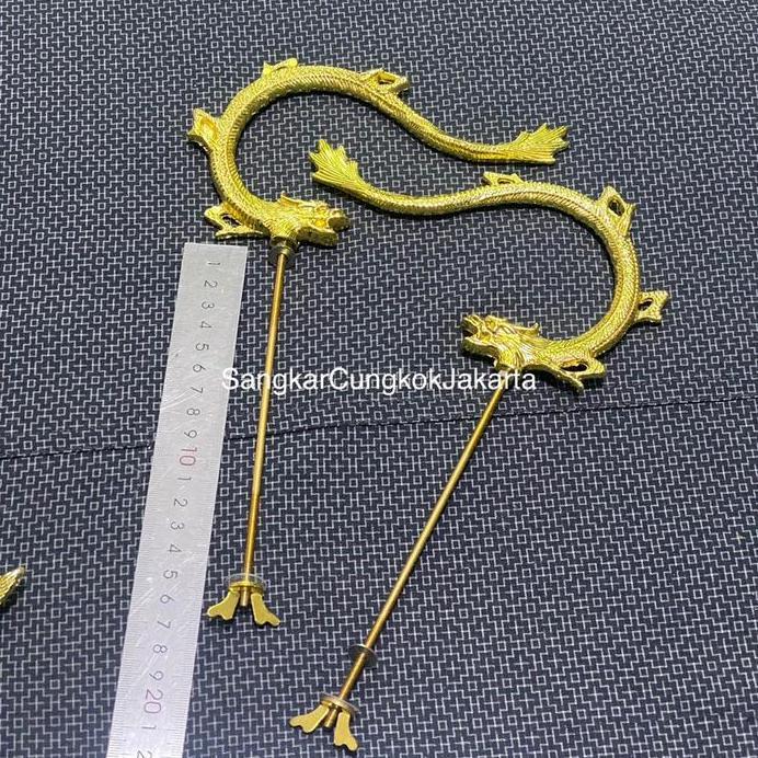 Gantungan Sangkar Besar Gold Naga Wambie Anis Murai Ori Cungkok