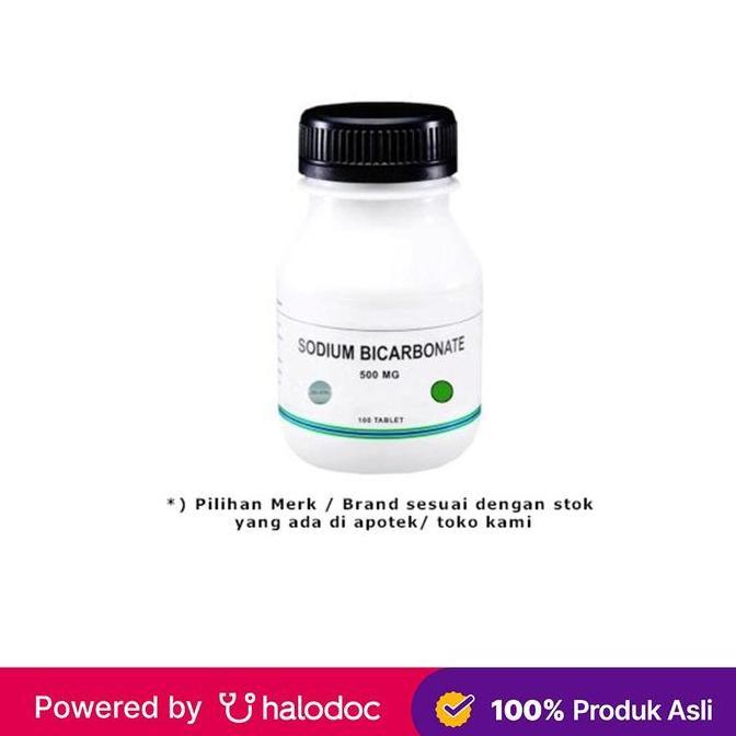 Sodium Bicarbonate 500 mg 100 Tablet