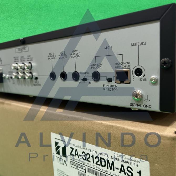 TOA ZA-3212DM (Digital Mixer Amplifier 120W / MP3 / ZA 3212 DM)