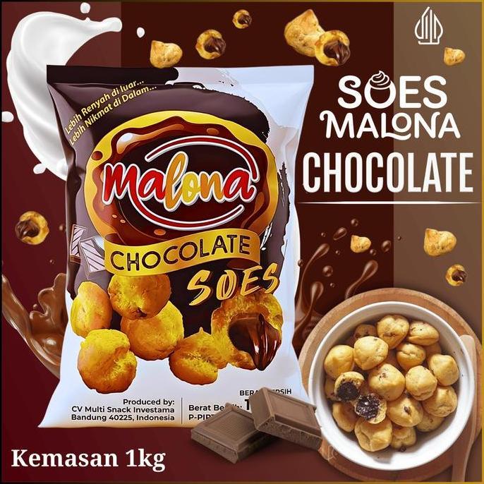 [] Soes Coklat stroberi 500g/1kg  Kue Sus Kering lsi Coklat  Strawberry Crisps & Puffed Snacks Simpa