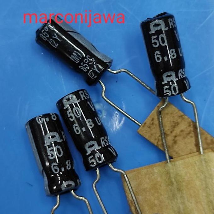 CAPASITOR 6,8UF 50V BL27