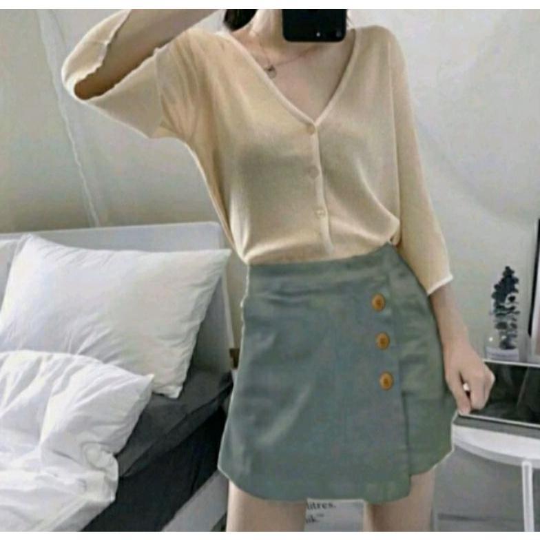BIG PROMO KOREAN MINISKIRT ROK CELANA PENDEK WANITA | HOTPANTS CELANA ROK WANITA JUMBO