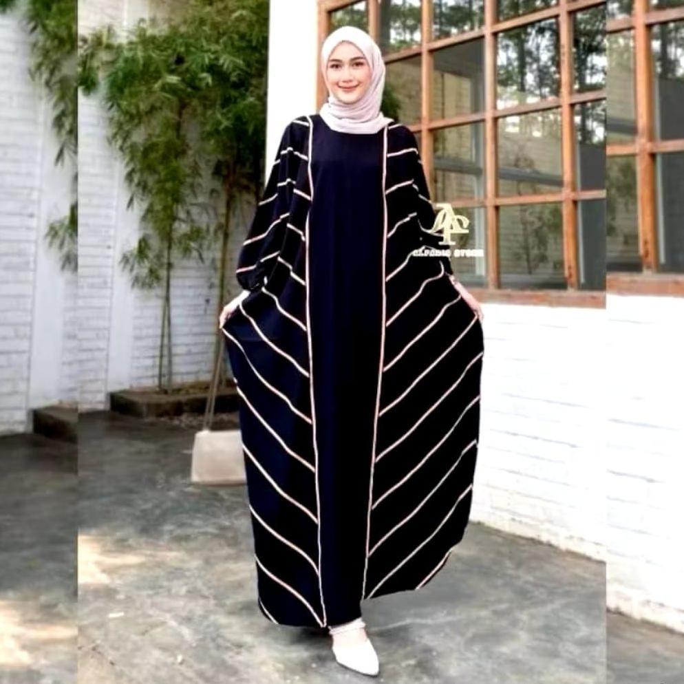 Hot Deals Kaftan Semprot Bahan Rayon Super Jumbo Ld 160Cm Baju Muslim Kekinian