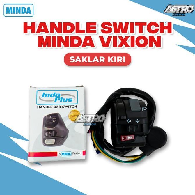 Promo Saklar Kiri Vixion Nmax & Cocok Ubahan Modifikasi Merk Minda R15 Rx King Aerox Lexi Pcx Vario 