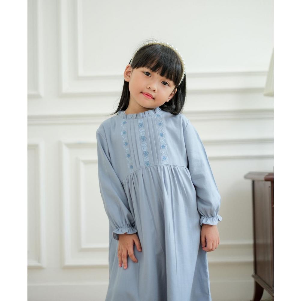 TERBARU LOA STUDIOS Kids -  Kamila Dress Anak Gamis Anak Perempuan Raya Collection Kamila Gamis