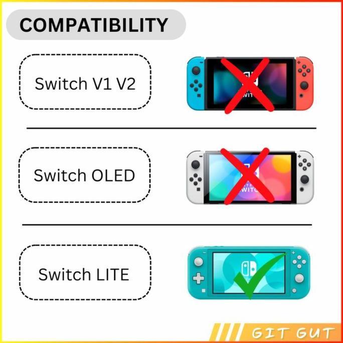 Stick- Nintendo Switch Lite Set Joycon D-Pad Abxy Button Cover Thumb Grip Cap