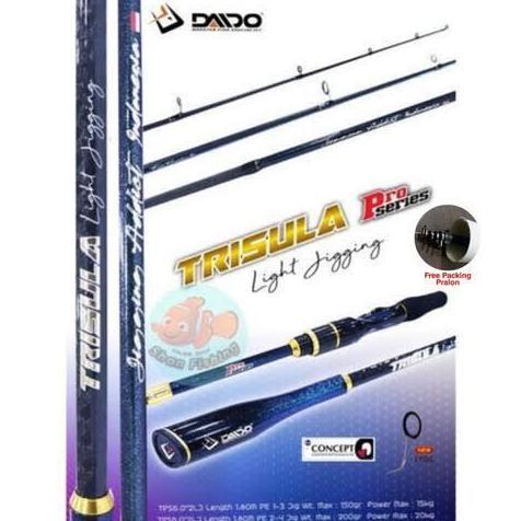 Promo Joran Spinning Daido Trisula Light Jigging Pro Series